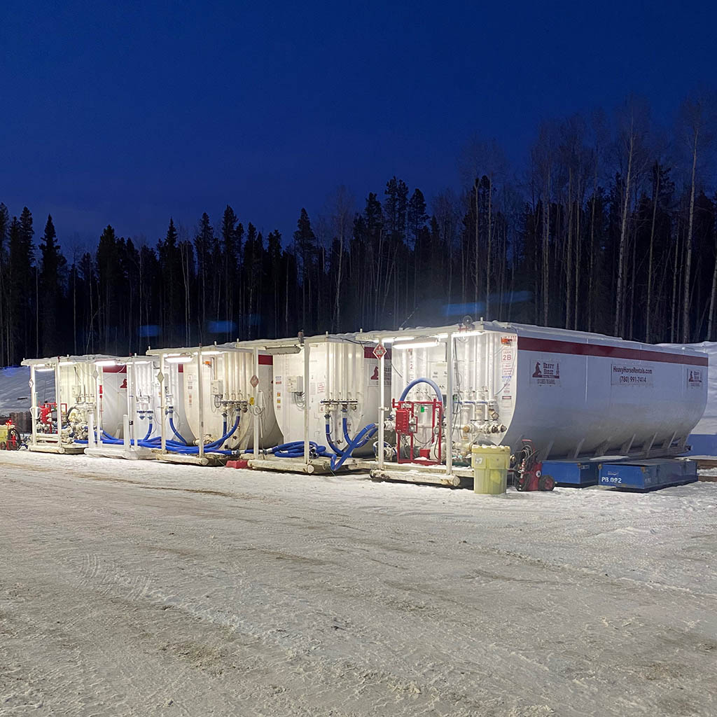 Horizontal Tank Fluid Storage Solutions