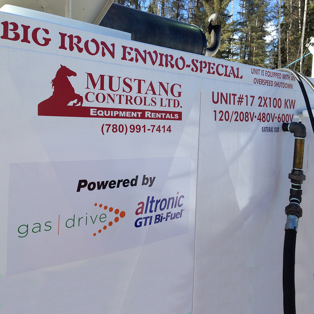 BiFuel Generator Rental